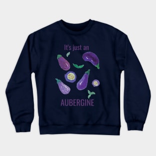 It's just an aubergine Crewneck Sweatshirt